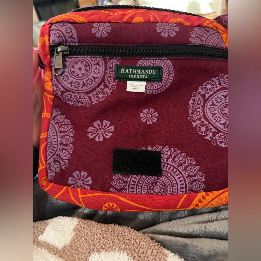 Kathmandu Imports Multicolor Patchwork Crossbody Bag - Picture 2 of 8